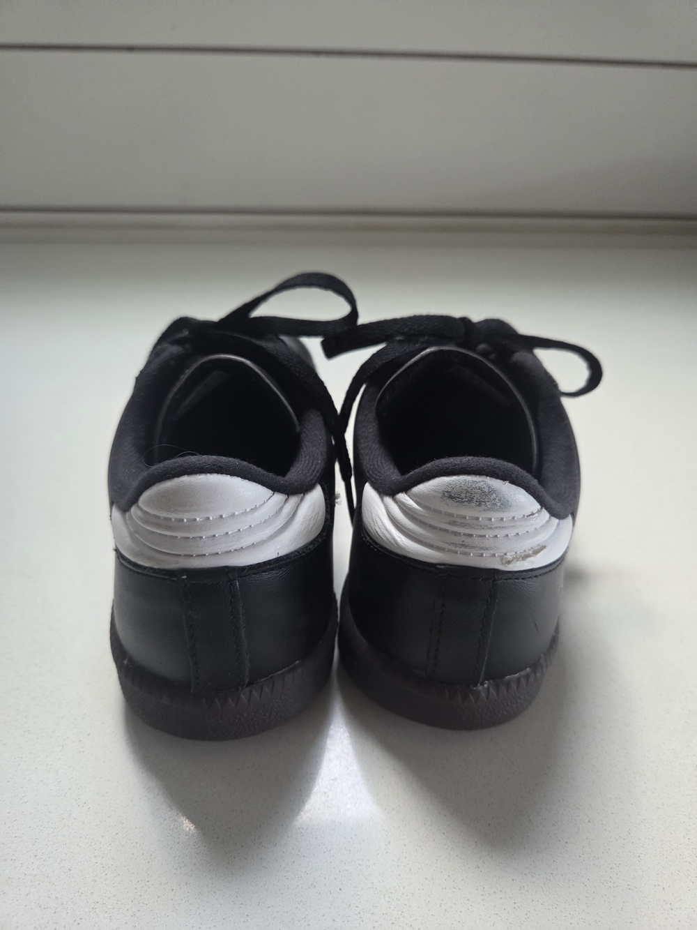 adidas Kids Samba Sneakers in Black and White - Picture 4 of 8